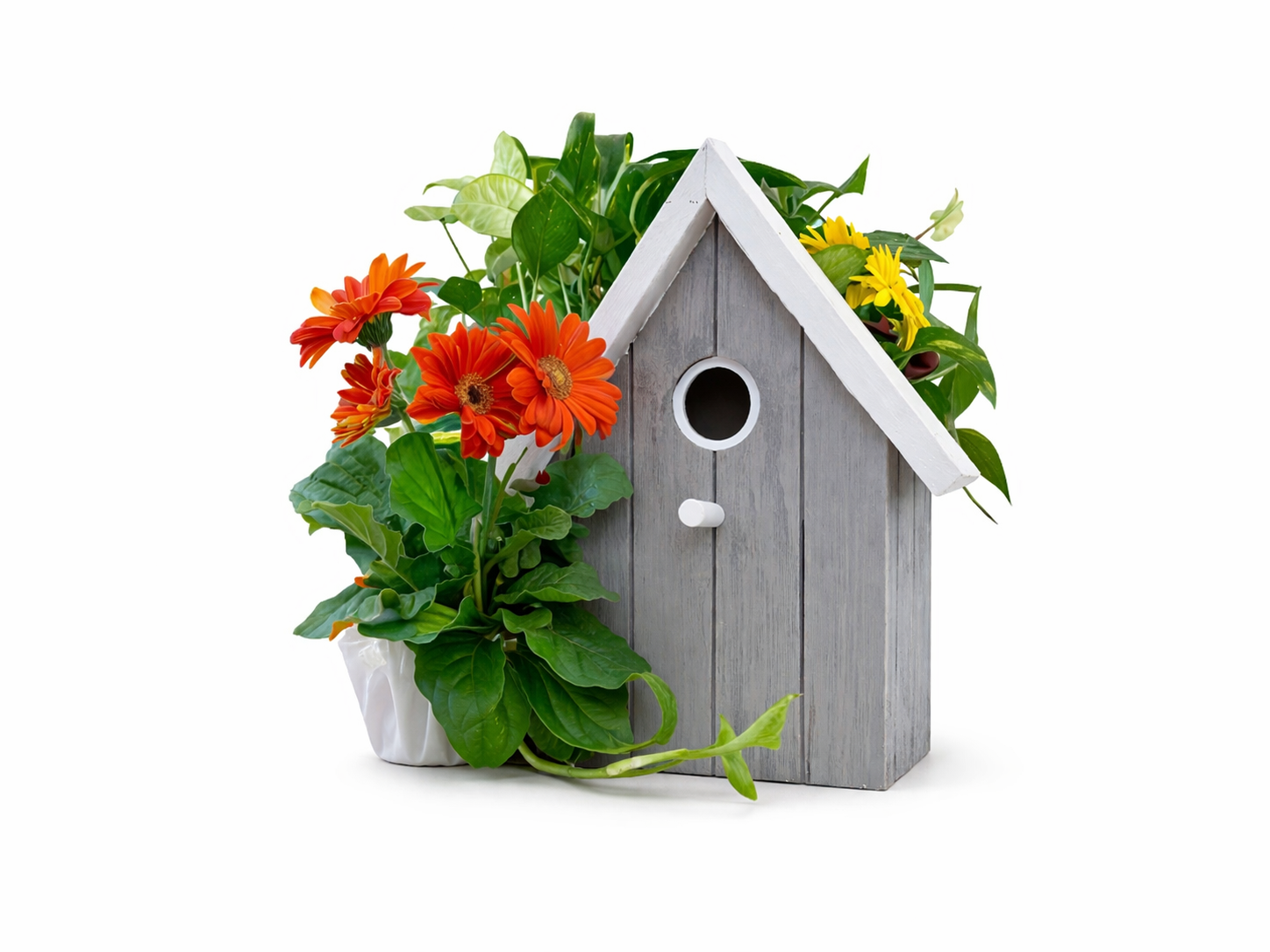Birdhouse Planter