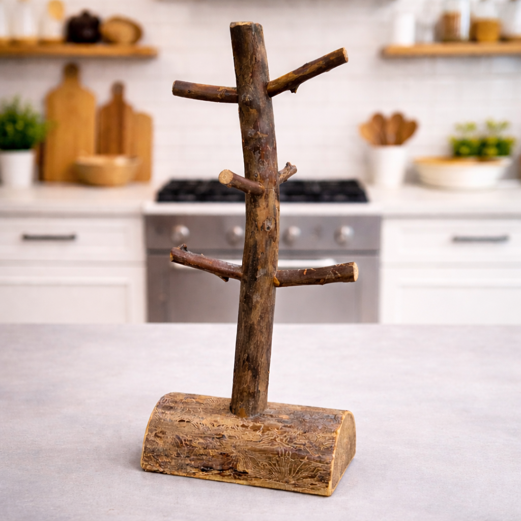Rustic Mug Tree