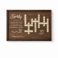 Handcrafted Scrabble-Style Sign