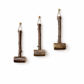 Set of Decorative Wooden Mallets