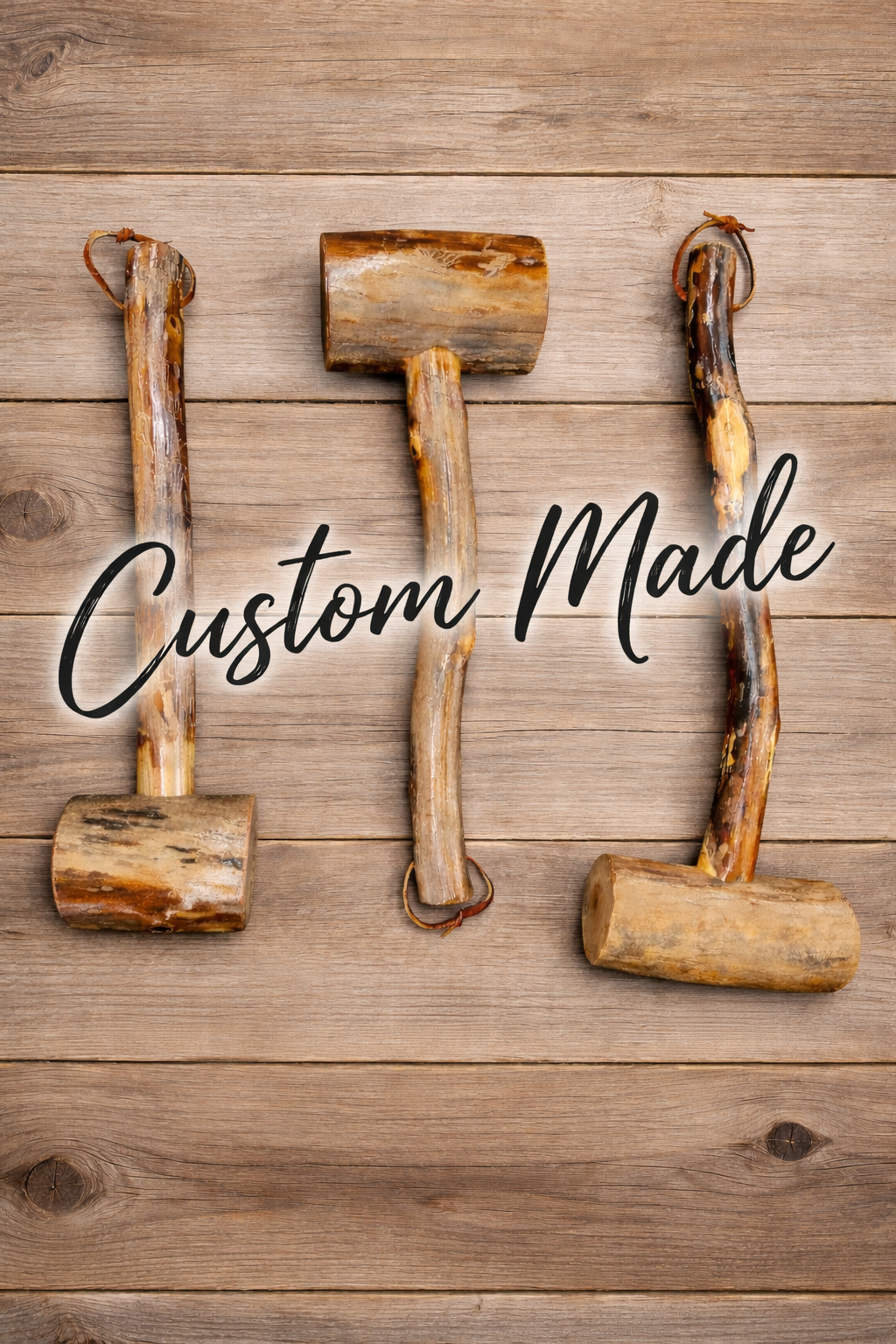One Unique Decorative Mallet ~20” x ~7”