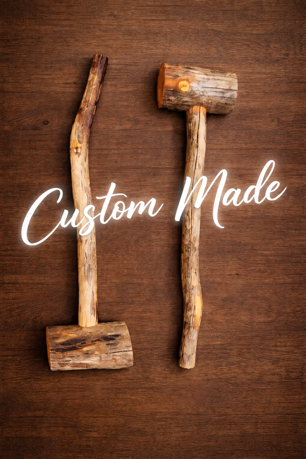 One Unique Decorative Mallet ~40” x ~9”